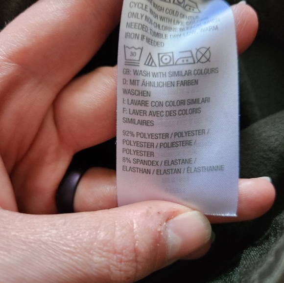 NWOT D&Co Active Pants With Pockets Straight Leg - Picture 3 of 5